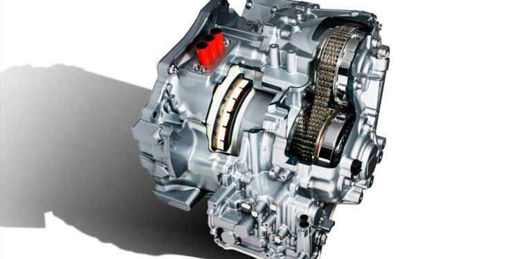 bezstopniowa przekładnia zapewnia efektywną jazdę hybrydą